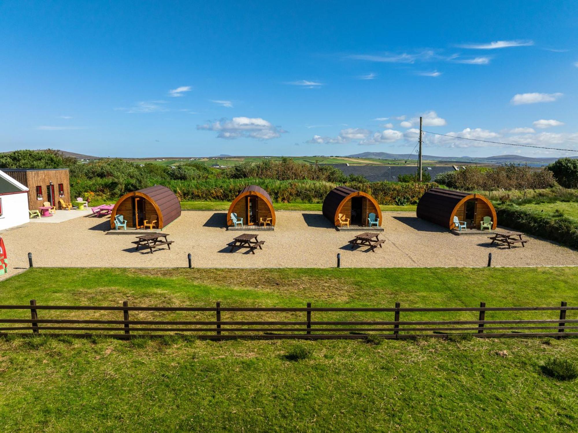 Geraghtys Farmyard Pods Hotel Belmullet Exterior photo